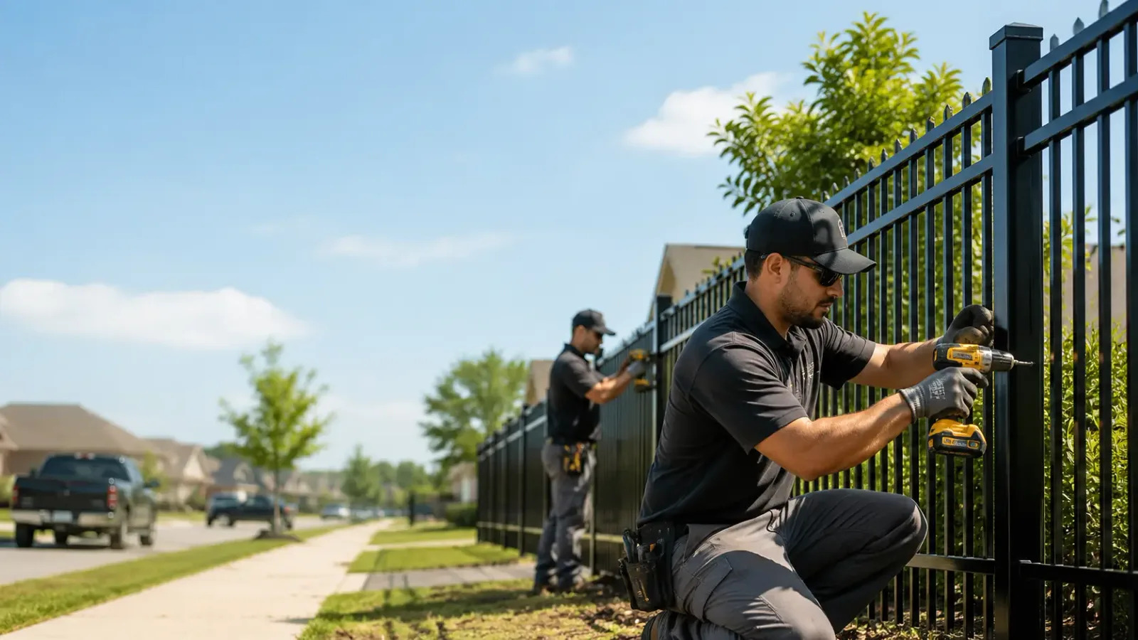 Metal Fence Installation in Susquehanna, PA